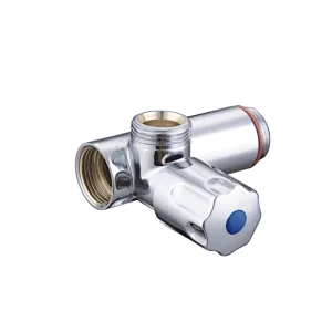 Compression angle valve