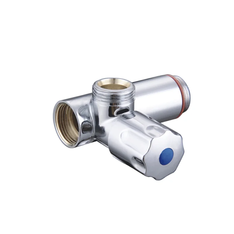 Compression angle valve