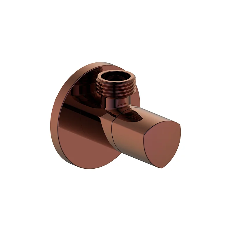 Ceramic cartridge anglevalve