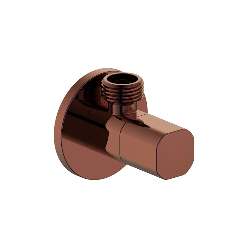 Ceramic cartridge anglevalve