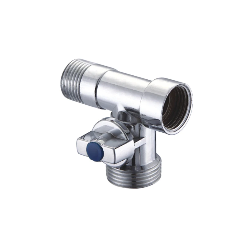 Compression angle valve