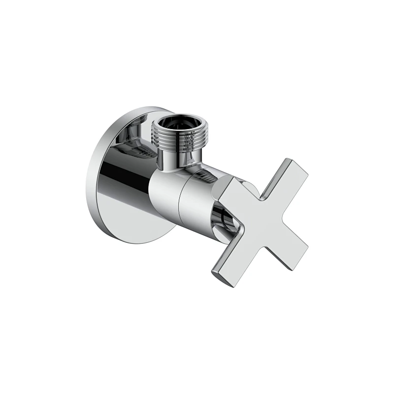 Ceramic cartridge anglevalve