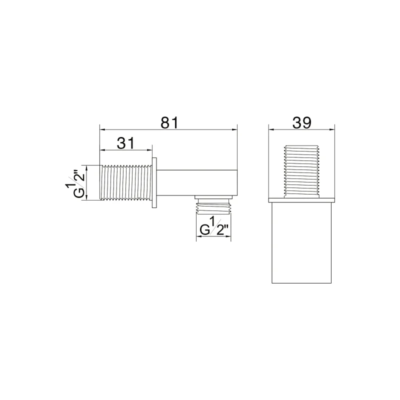 Shower holder with water outlet