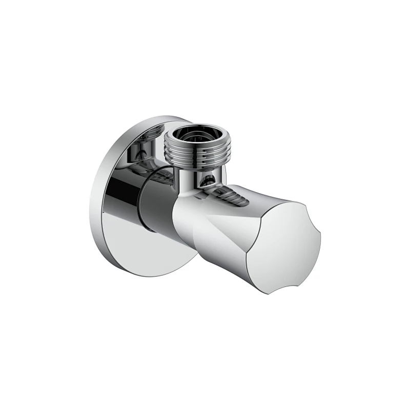 Ceramic cartridge anglevalve