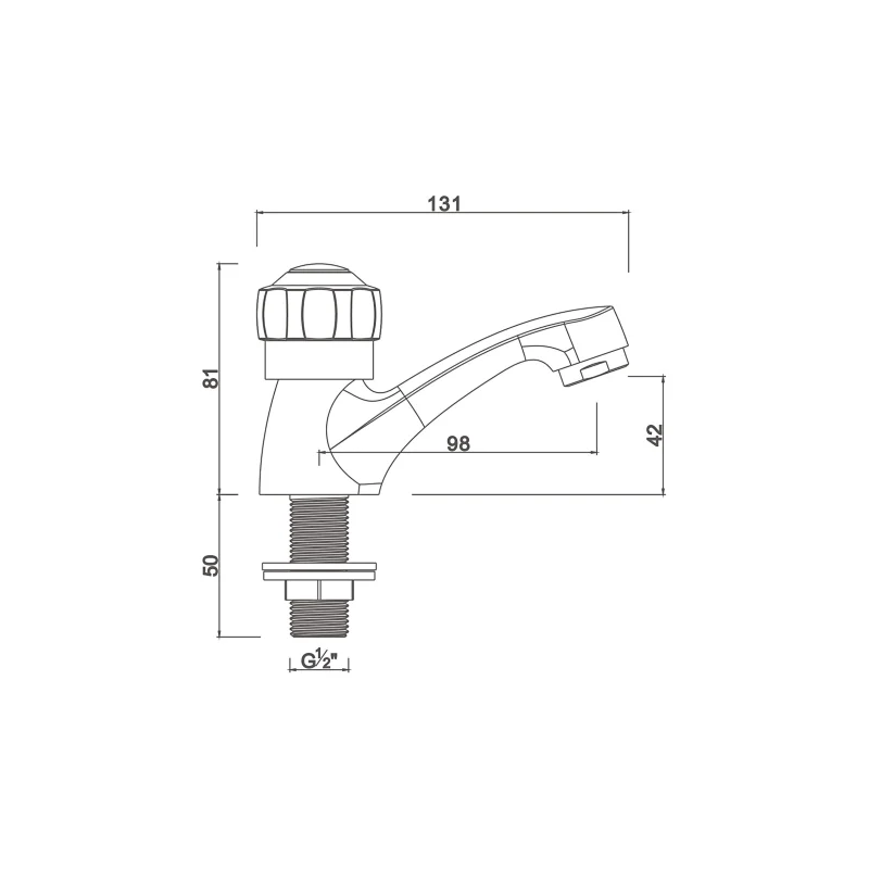 Ceramic cartridge movable tap