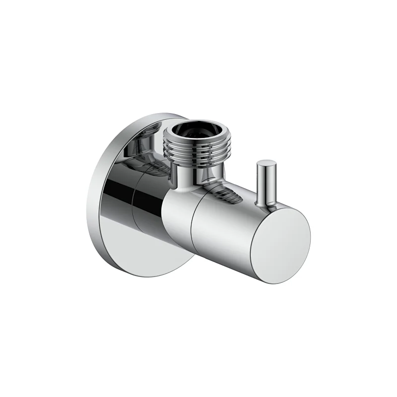 Ceramic cartridge anglevalve