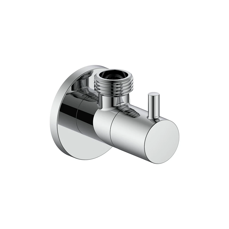 Ceramic cartridge anglevalve