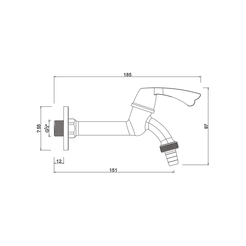 Ceramic cartridge tap