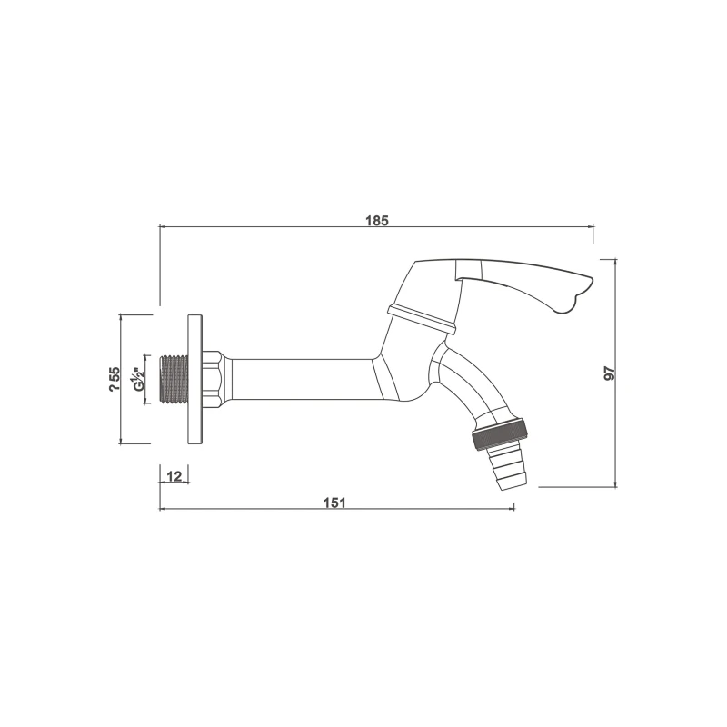 Ceramic cartridge tap