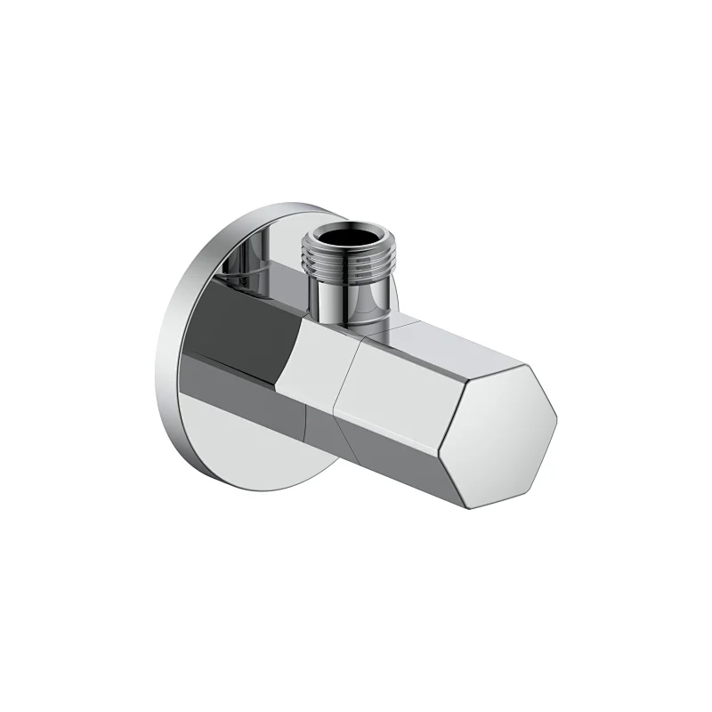 Ceramic cartridge anglevalve