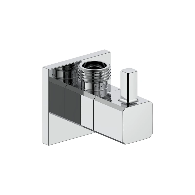 Ceramic cartridge anglevalve