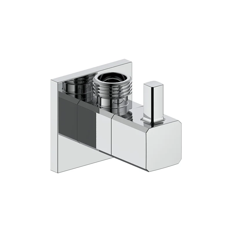 Ceramic cartridge anglevalve
