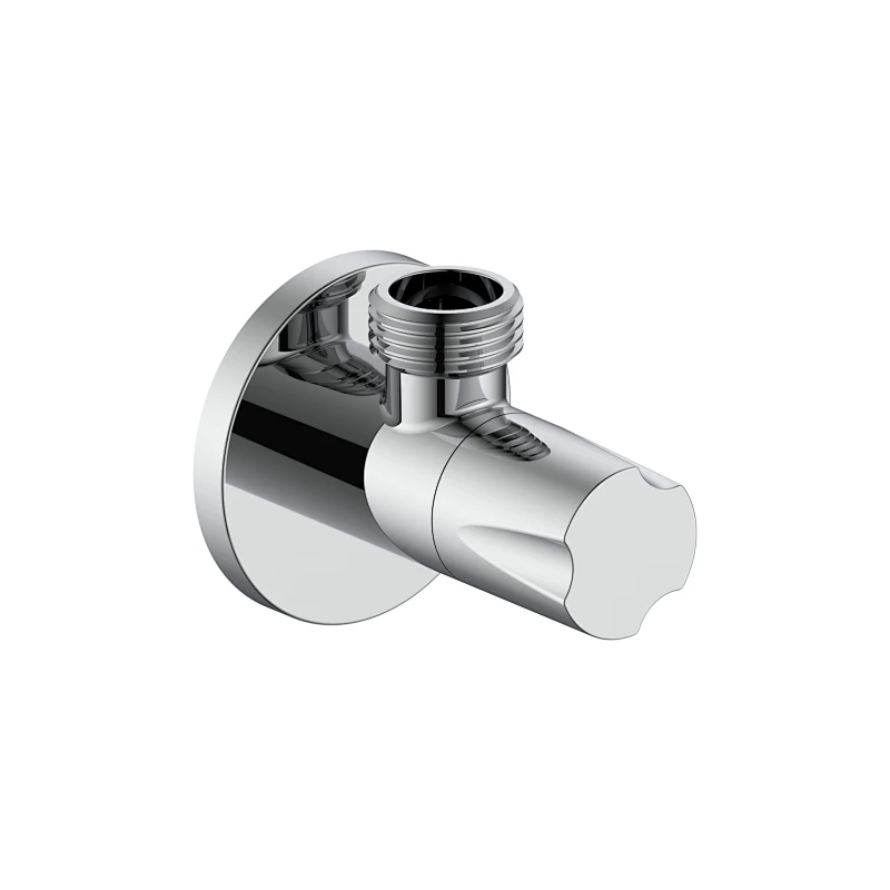 Ceramic cartridge anglevalve
