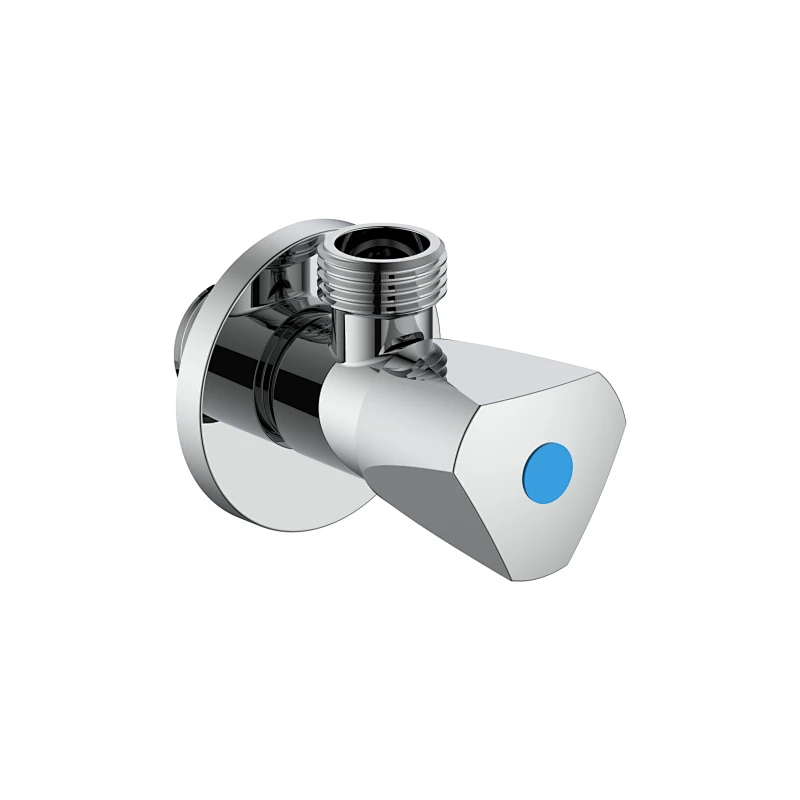 Ceramic cartridge anglevalve