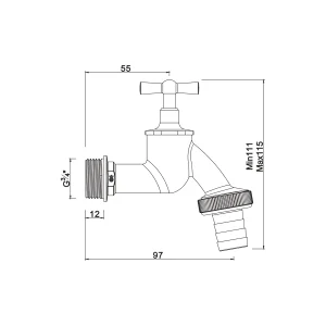 Compression tap