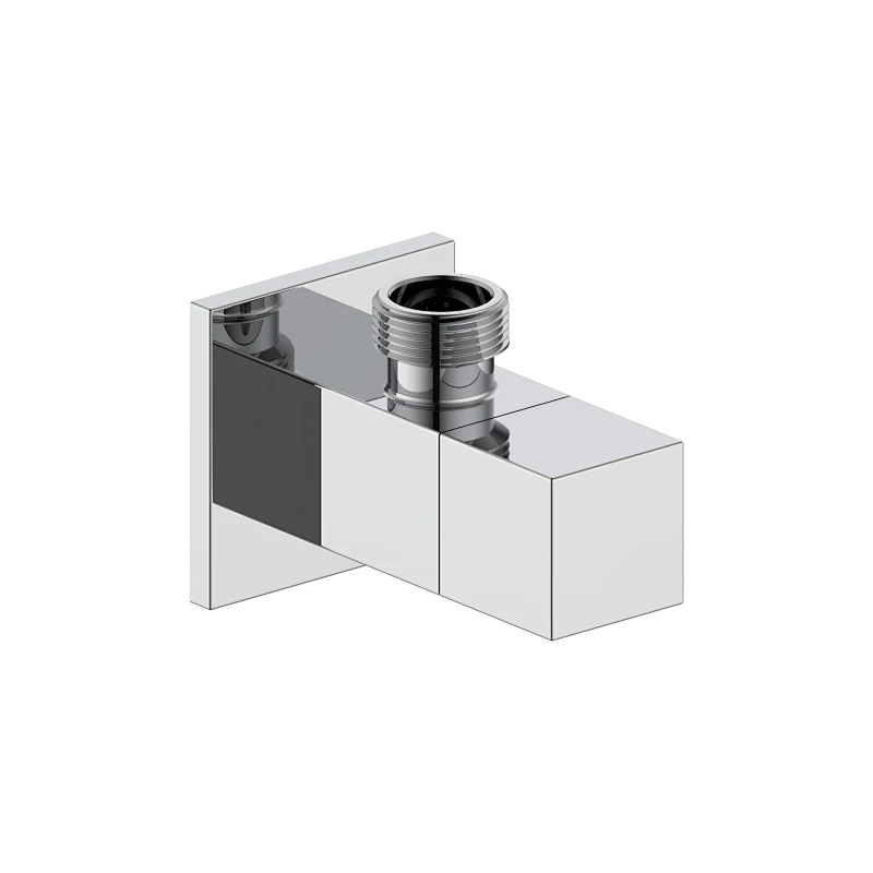 Ceramic cartridge anglevalve
