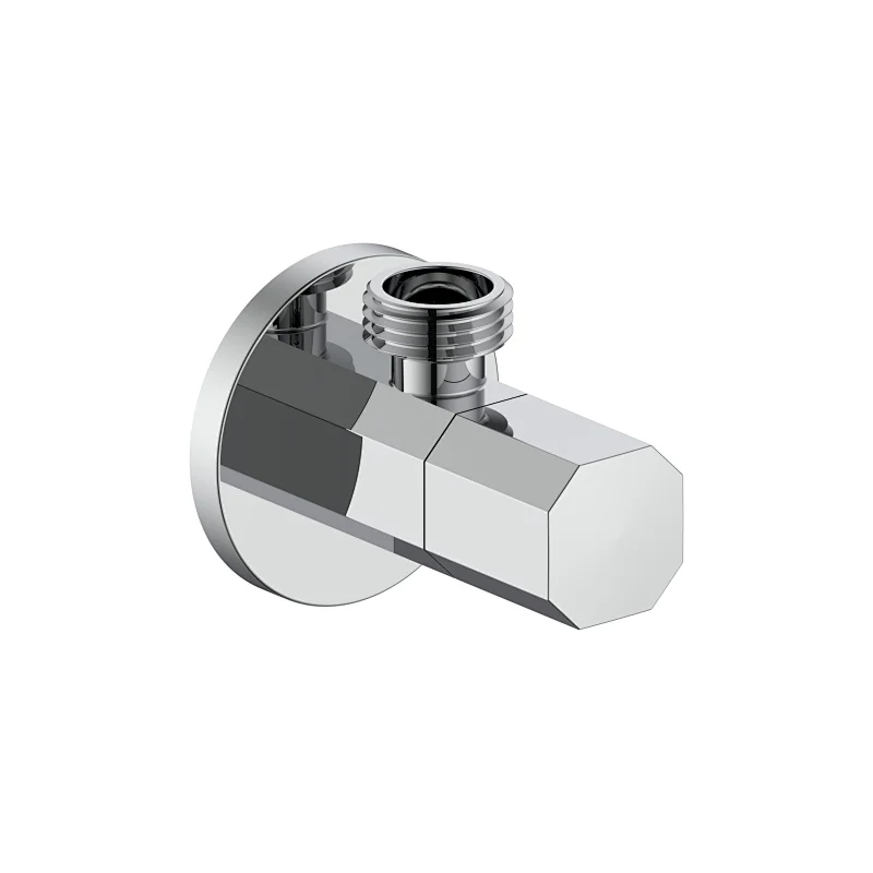 Ceramic cartridge anglevalve