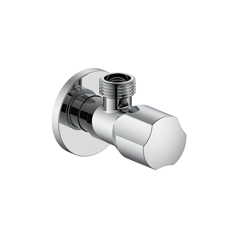 Ceramic cartridge anglevalve