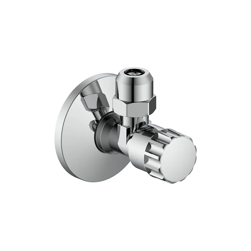 Compression angle valve
