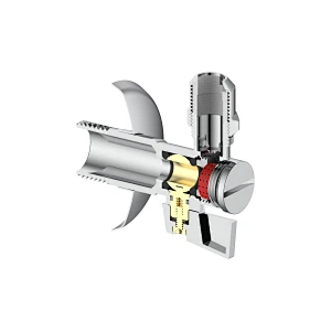 Ball angle valve with filter