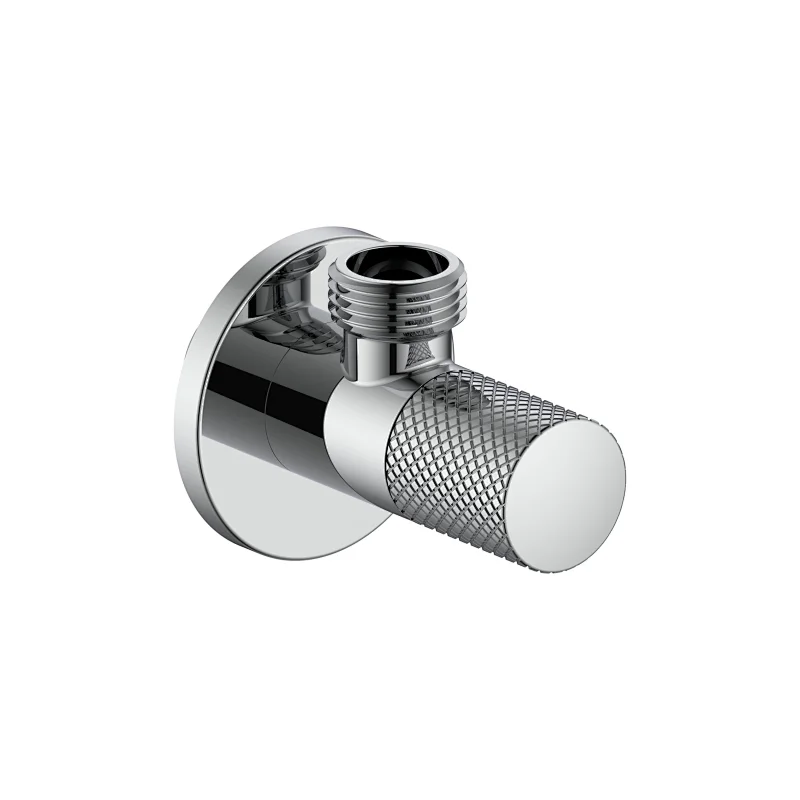 Compression angle valve