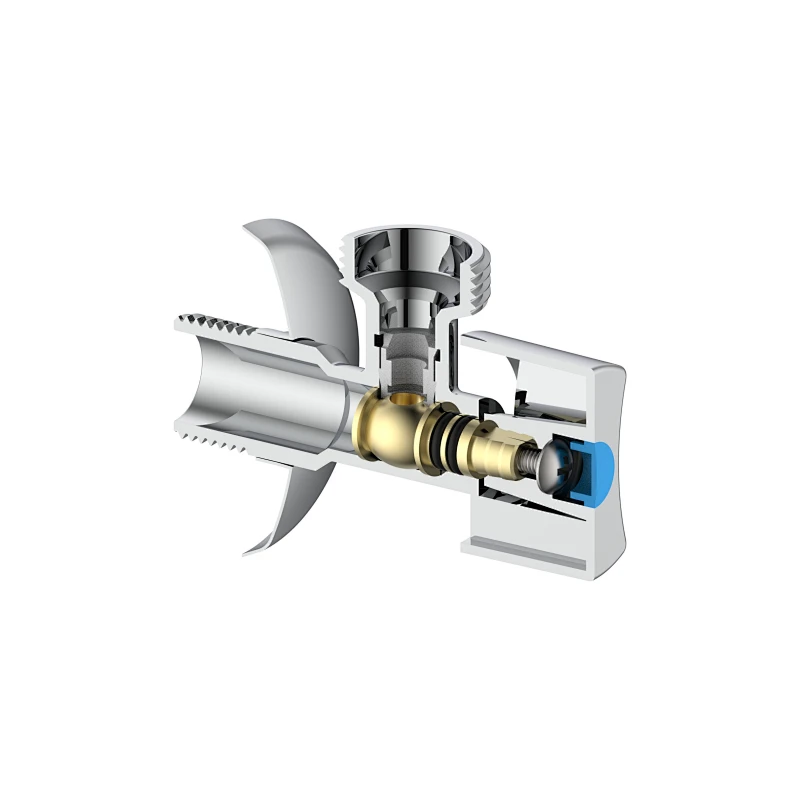Ball angle valve