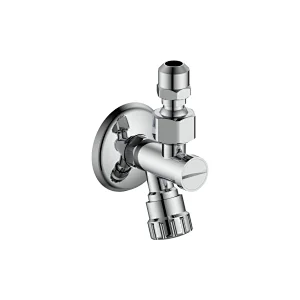 Ball angle valve with filter