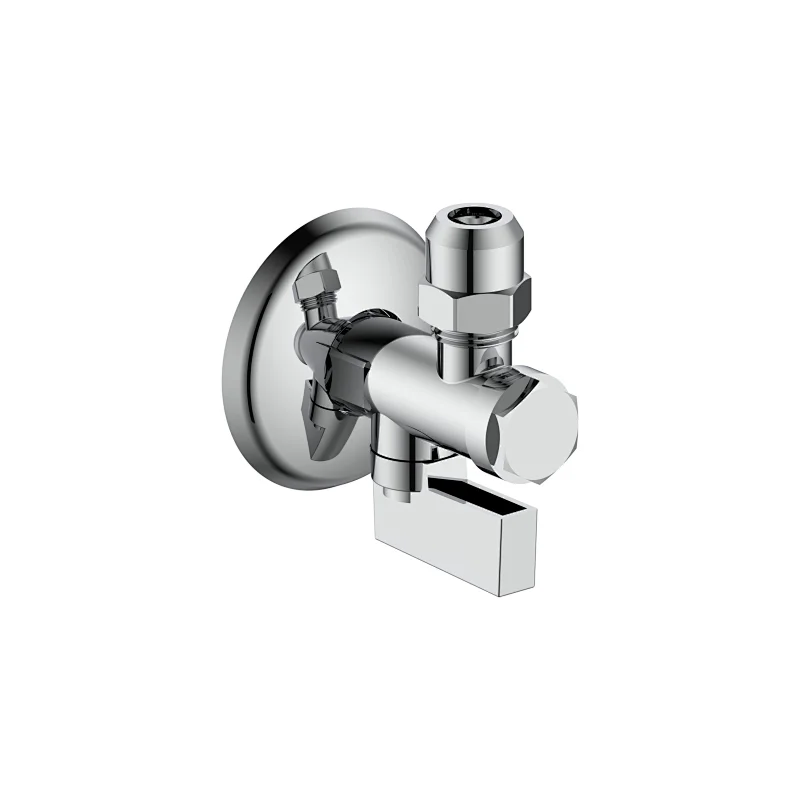 Ball angle valve with filter