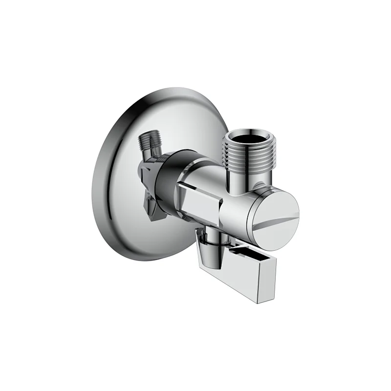 Ball angle valve with filter
