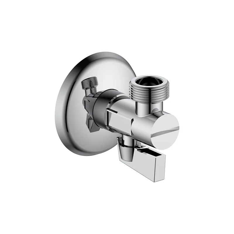Ball angle valve with filter