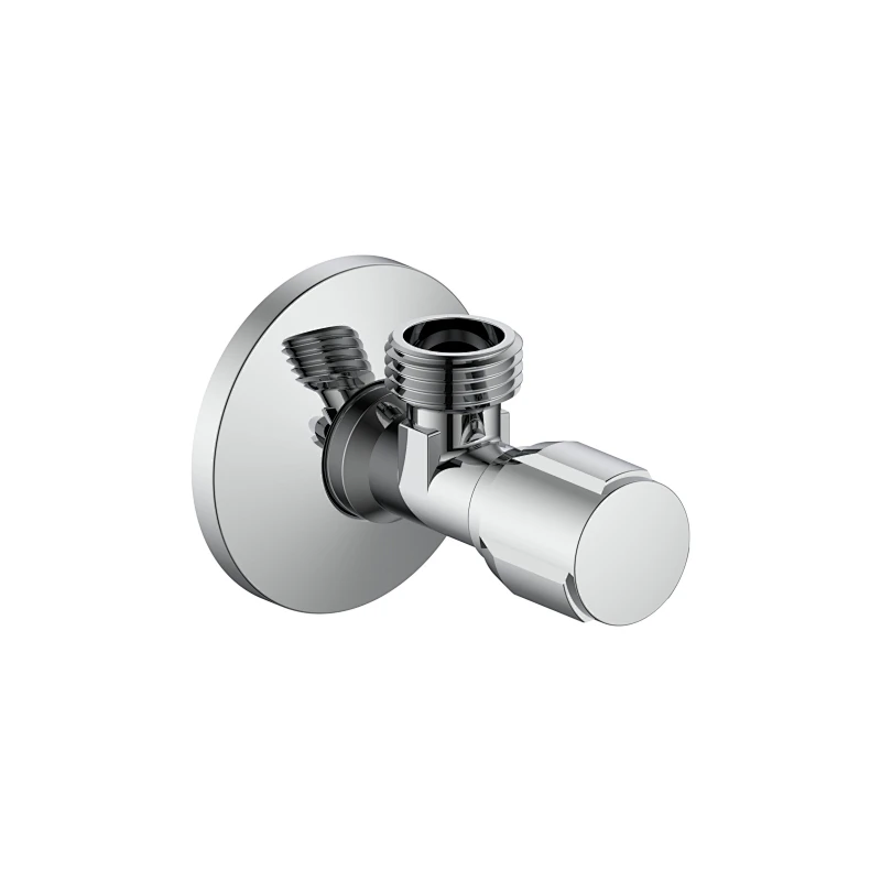 Compression angle valve