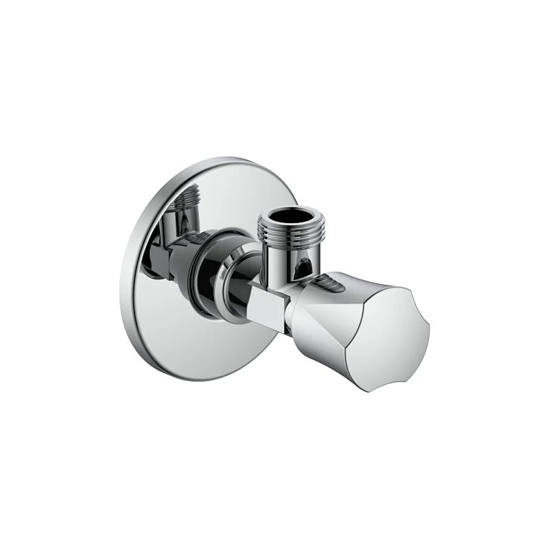 Compression angle valve