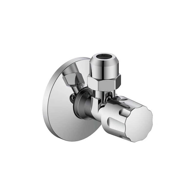 Compression angle valve