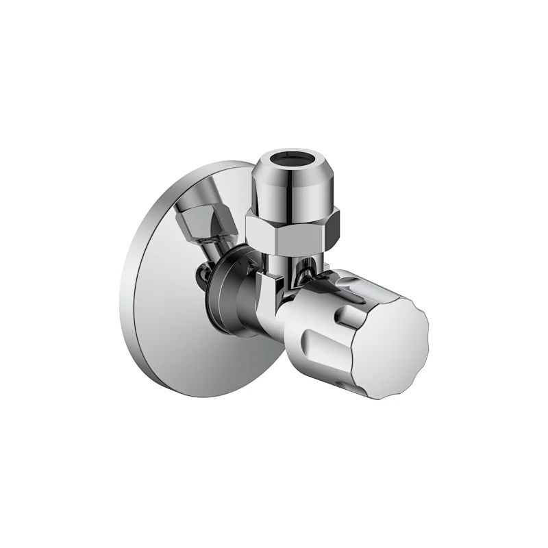 Compression angle valve