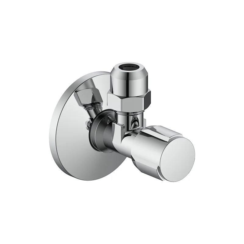 Compression angle valve