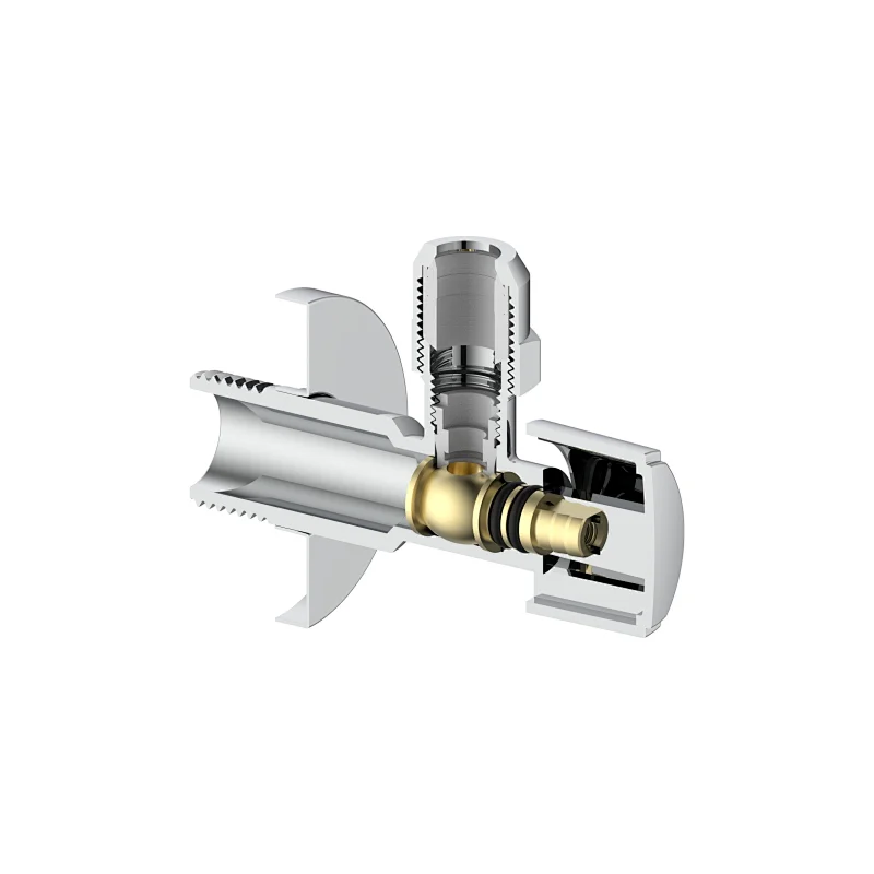 Ball angle valve