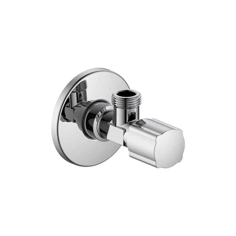 Compression angle valve