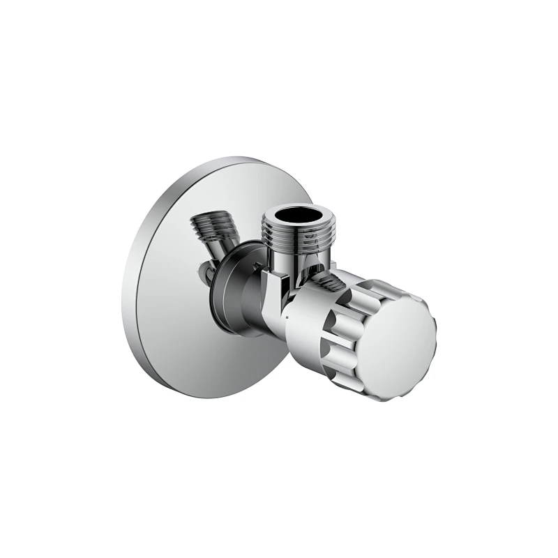 Compression angle valve