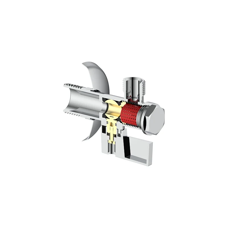 Ball angle valve with filter