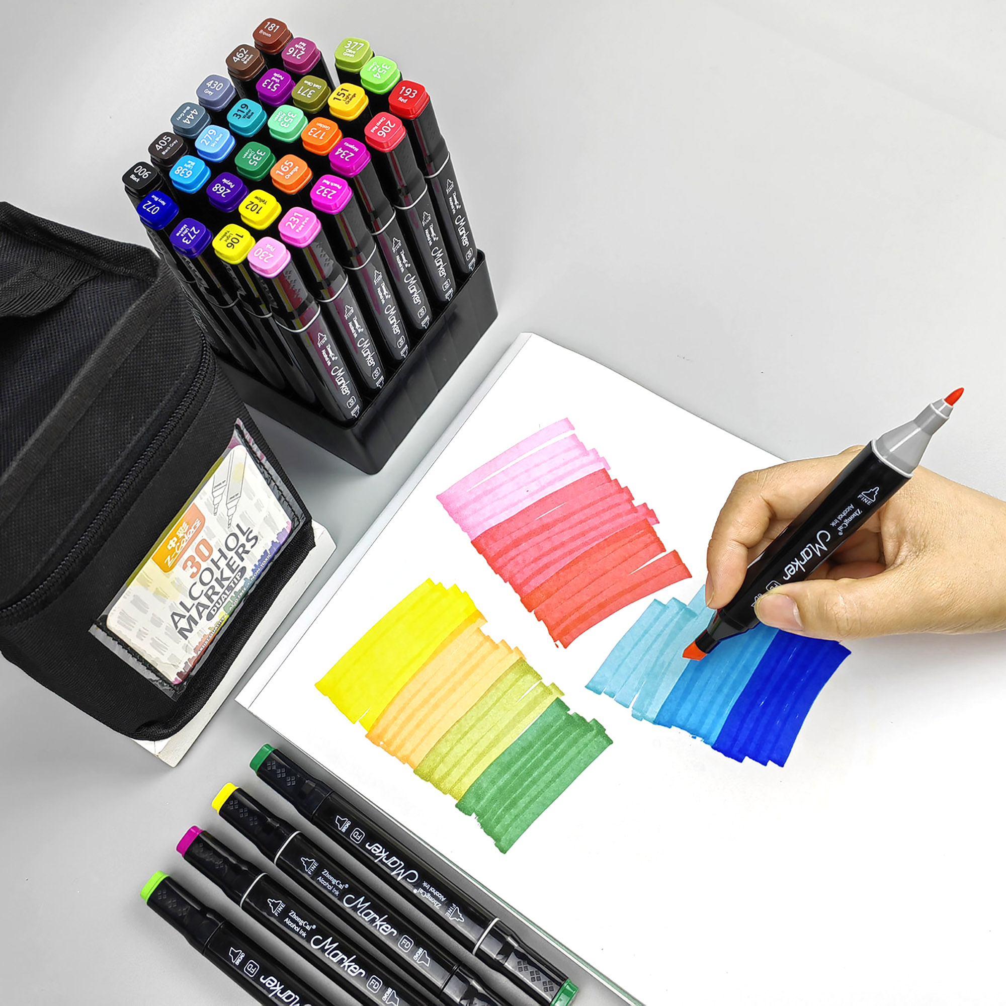 Mastering Blending with the Colorless Marker Zhejiang Zhongcai Stationery Manufacturing Co