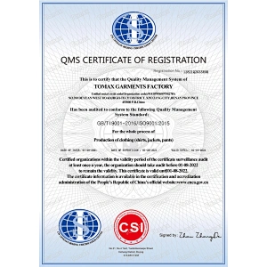ISO9001 体系认证 英文版