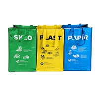 Korean Eco-Friendly shopping custom laminated pp woven tote  bag,reusable pp woven garbage bag