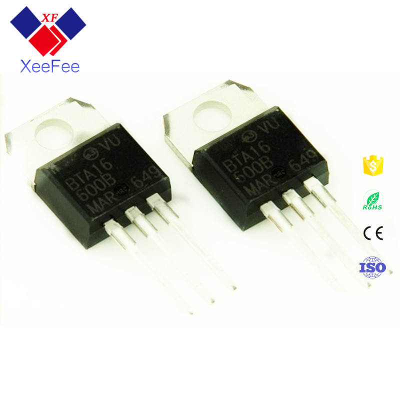 Wholesale Electronic Components Thyristors - TRIAC Transistor BTA16-600B BTA16-600BRG