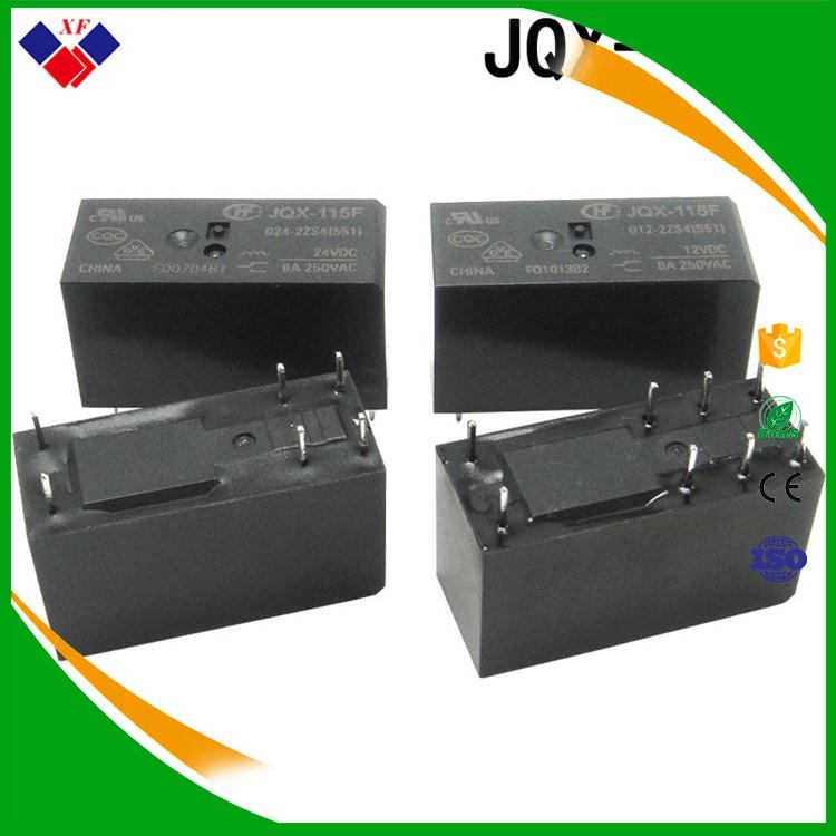 Miniature Relays Mini PCB JQX-15F Power Relays 12V 30A
