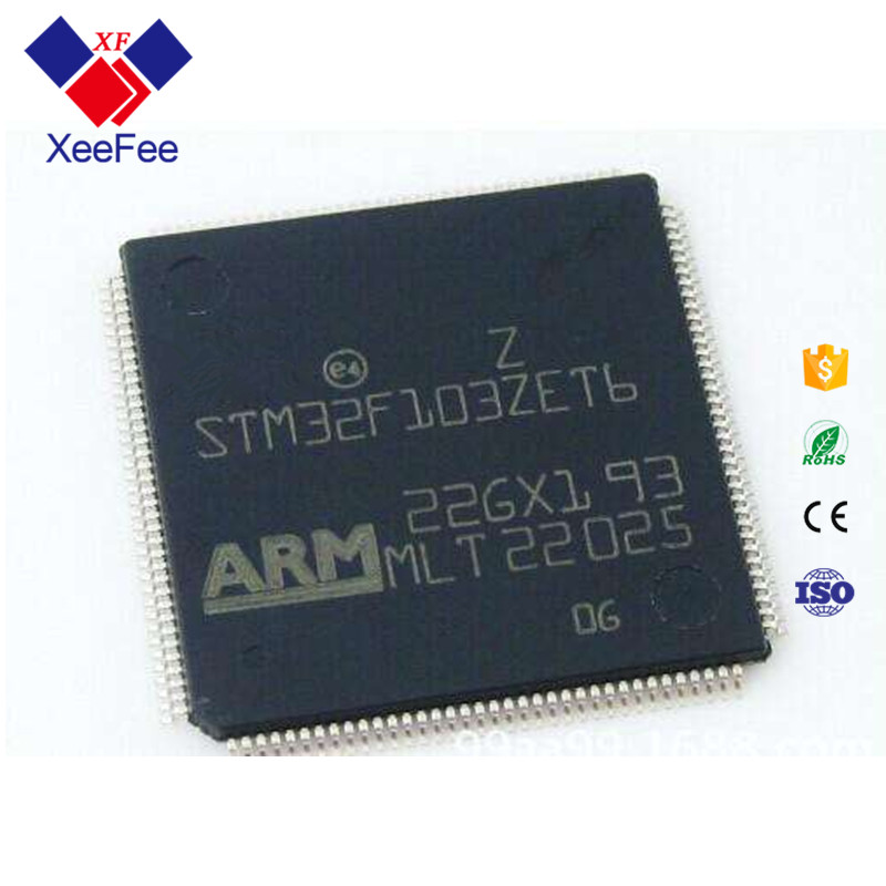 Shenzhen Electronic Component ARM Cortex STM32 F1 Microcontroller IC STM32F103ZET6