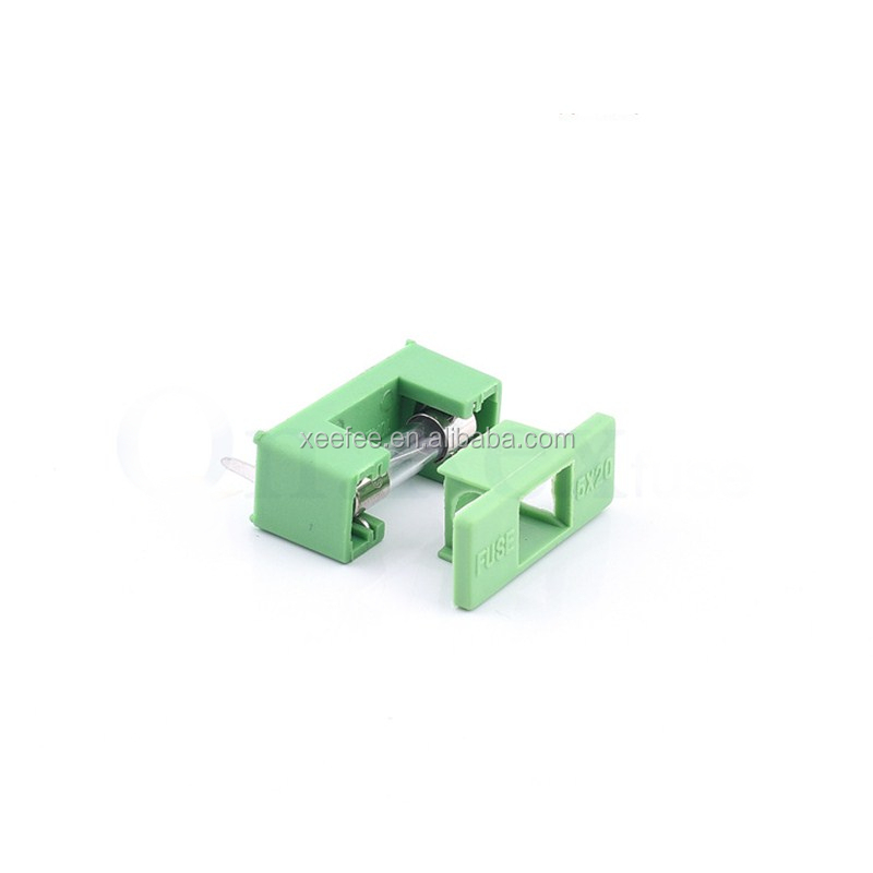 PTF-77A PCB Terminal Mounted Socket Fuse 5*20mm Glass Fuse Holder