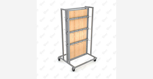 wood card display rack , wood display carts , wood rack display ...