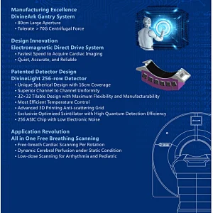 MY-D055E medical hospital equipment 256 slice ct scan machine for sale