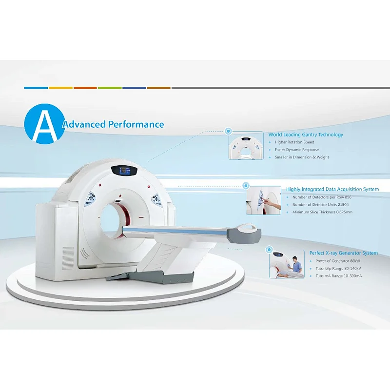 Factory Direct hospital 16-slice CT Scanner Analyzer System Equipment price Medical Professional Dual-slice CT Scan Machine