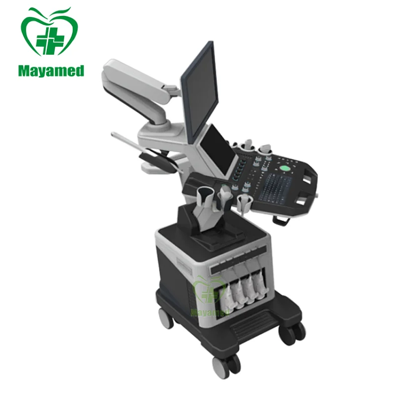 NEW Diagnostic Ultrasound System MY-A028D-N Medical Trolley 4D & CW Functions Color Doppler with Various Transducers